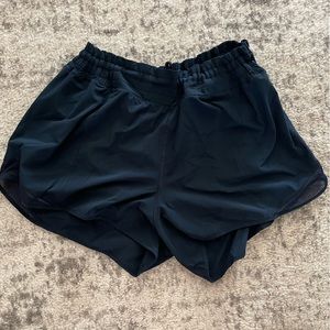 - Lululemon hotty hot high rise 4” shorts